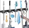 Wall-Mounted Broom & Mop Holder – Space-Saving Cleaning Tool Organizer