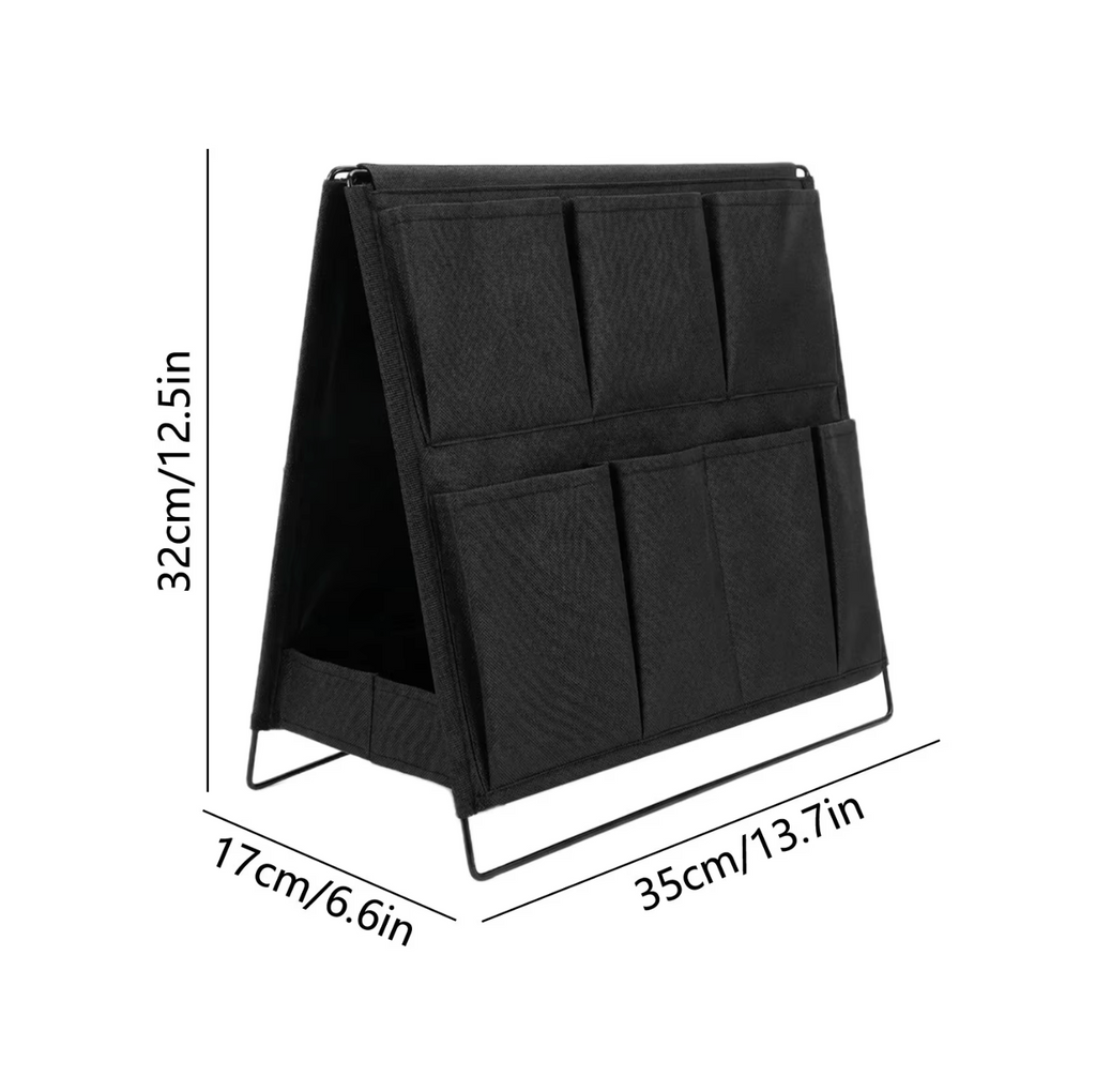 Foldable Multi-Layer Storage Rack – Space-Saving Organizer Shelf