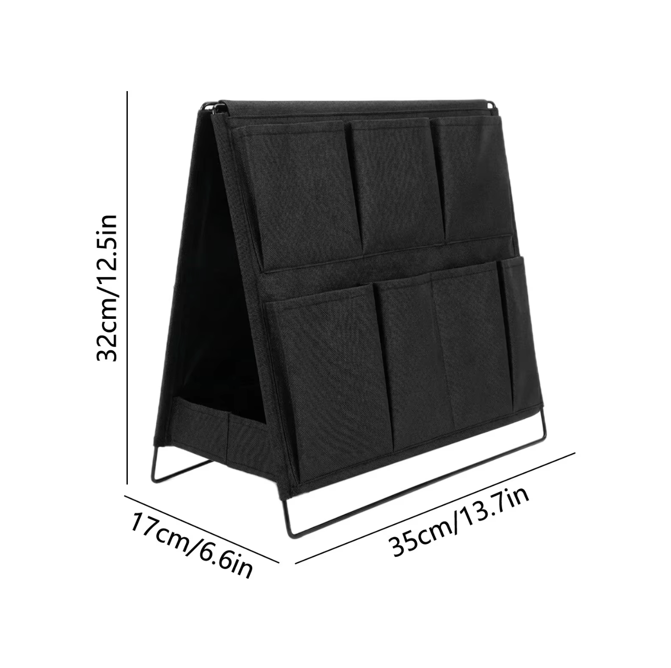 Foldable Multi-Layer Storage Rack – Space-Saving Organizer Shelf