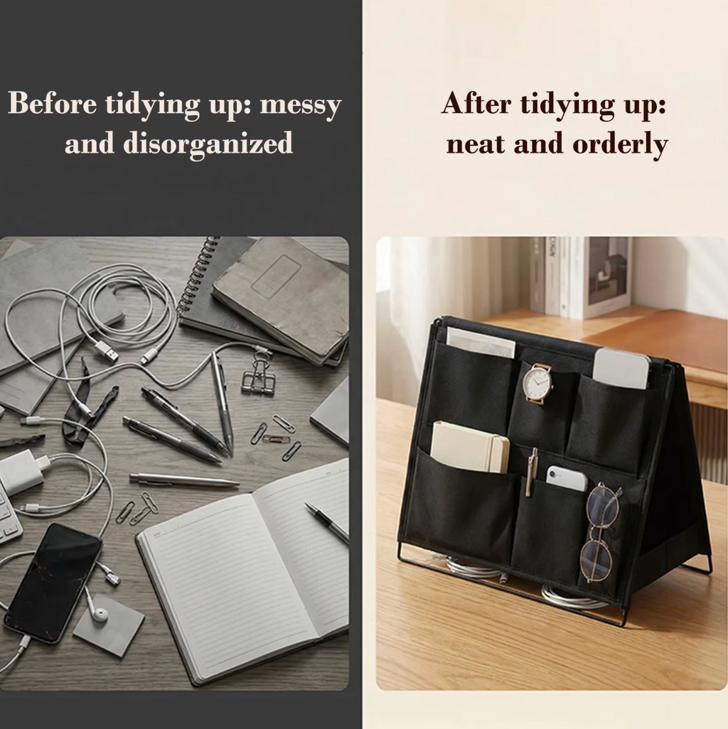 Foldable Multi-Layer Storage Rack – Space-Saving Organizer Shelf